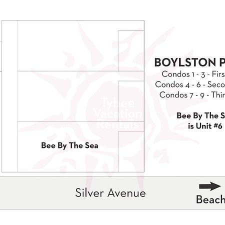 Bee By The Sea Appartement Tybee Island Buitenkant foto
